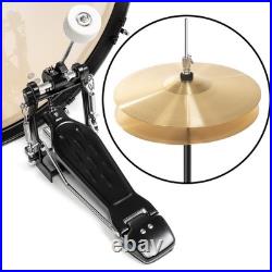 OPEN BOX 5-Piece Adult Drum Set, Full Size Beginner Kit Black OPEN BOX 5-Piece Adult Drum Set, Full Size Beginner Kit Black