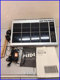 Octapad Roland PAD-8 Midi Electronic Drum Set Bundle