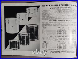 Original Gretsch Drums & Accessories Catalog 1941 C-82 B4-70 Original Gretsch Drums & Accessories Catalog 1941 C-82 B4-70