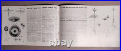 Original Gretsch Drums & Accessories Catalog 1941 C-82 B4-70 Original Gretsch Drums & Accessories Catalog 1941 C-82 B4-70
