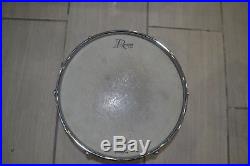 Original Owner Vintage 1960's Rogers Holiday Silver Sparkle Drum Set