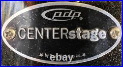 PDP CenterStage Gloss Black Sparkle Finish 4-Piece Shell Pack Acoustic Drum Kit