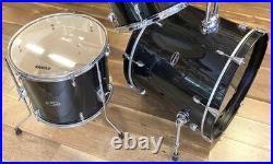 PDP CenterStage Gloss Black Sparkle Finish 4-Piece Shell Pack Acoustic Drum Kit