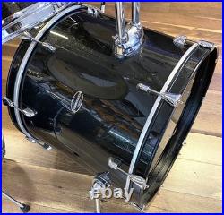 PDP CenterStage Gloss Black Sparkle Finish 4-Piece Shell Pack Acoustic Drum Kit