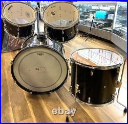 PDP CenterStage Gloss Black Sparkle Finish 4-Piece Shell Pack Acoustic Drum Kit