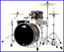 PDP Concept Maple 3-Piece Rock Shell Pack Charcoal Burst PDP Concept Maple 3-Piece Rock Shell Pack Charcoal Burst