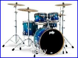 PDP Concept Maple Series 5-Piece Shell Set Gloss Blue Fade (Used)