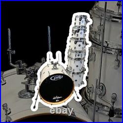 PDP Concept Maple Shell Pack 7-Piece Pearlescent White