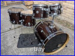PDP Drums by DW Drums Concept Birch 5-Piece Drums Set Walnut Lacquer Finish