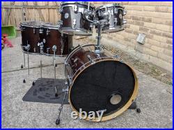 PDP Drums by DW Drums Concept Birch 5-Piece Drums Set Walnut Lacquer Finish