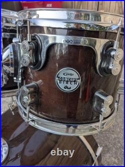 PDP Drums by DW Drums Concept Birch 5-Piece Drums Set Walnut Lacquer Finish