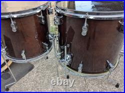 PDP Drums by DW Drums Concept Birch 5-Piece Drums Set Walnut Lacquer Finish