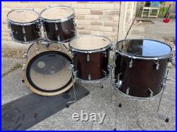 PDP Drums by DW Drums Concept Birch 5-Piece Drums Set Walnut Lacquer Finish