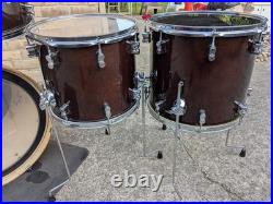 PDP Drums by DW Drums Concept Birch 5-Piece Drums Set Walnut Lacquer Finish