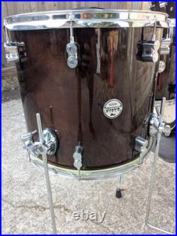 PDP Drums by DW Drums Concept Birch 5-Piece Drums Set Walnut Lacquer Finish