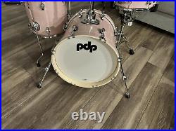 PDP New Yorker 4-piece Shell Pack Pale Rose Sparkle