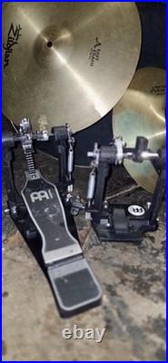 PDP X7 All Maple Drum Set Shell Pack + Zildjian Cymbals + Meinl BassBoX