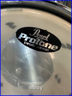 PEARL FORUM SERIES DRUMS SET Chrome Toms Hihat Crash Ride Cymbal HOUSTON PICKUP