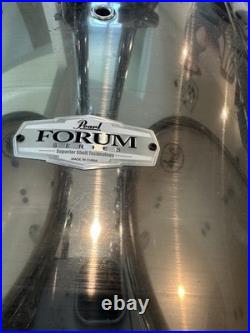 PEARL FORUM SERIES DRUMS SET Chrome Toms Hihat Crash Ride Cymbal HOUSTON PICKUP
