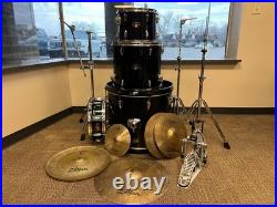 PICKUP ONLY TAMA Imperialstar 4-Piece Drum Set withZildjian Cymbals Stands (READ!)