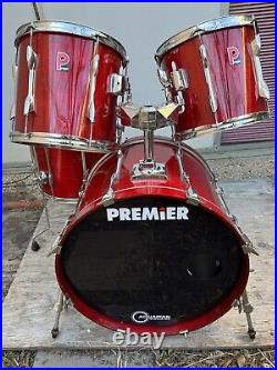 PREMIER XPK Cherry Red/ Clear Lacquer Set