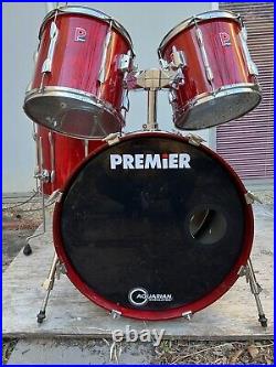 PREMIER XPK Cherry Red/ Clear Lacquer Set