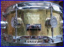 Pacfic PDP SX Series 14x5 Hammerd Brass Snare Drum (NICE)