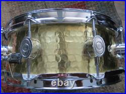 Pacfic PDP SX Series 14x5 Hammerd Brass Snare Drum (NICE)