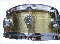 Pacfic PDP SX Series 14x5 Hammerd Brass Snare Drum (NICE)