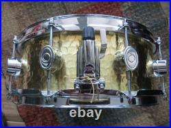 Pacfic PDP SX Series 14x5 Hammerd Brass Snare Drum (NICE)