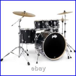 Pacific Drums & Percussion Mainstage 5-Piece Drum Kit Black Sparkle