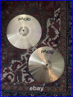 Paiste Signature Prototype 14 Hi-Hat Cymbals/T-760g+B-1212g
