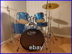 Pdp By DW Drum Set With Upgrade Cymbals Hardware & Throne Seat