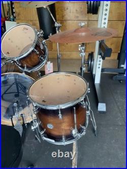 Pdp Drum Set, snare, kick, hi-hat, ride, crash, tom 1, tom 2, tom 3, EFX
