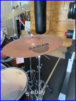 Pdp Drum Set, snare, kick, hi-hat, ride, crash, tom 1, tom 2, tom 3, EFX