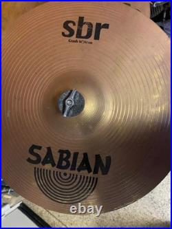 Pdp Drum Set, snare, kick, hi-hat, ride, crash, tom 1, tom 2, tom 3, EFX