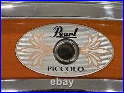 Pearl 13 X 3 Piccolo Snare Drum Liquid Amber Drums Drumset Set