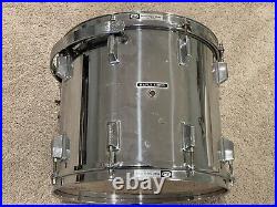 Pearl 14 Maple Virgin Tom Chrome Wrap RIMS Mount MLX Drum Drums Drumset