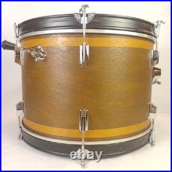 Pearl 14x22,10x12,11x13,16x16 Mahogany Drum Set Chrome Complete Double-Tom Mount
