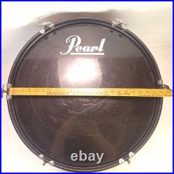Pearl 14x22,10x12,11x13,16x16 Mahogany Drum Set Chrome Complete Double-Tom Mount Pearl 14x22,10x12,11x13,16x16 Mahogany Drum Set Chrome Complete Double-Tom Mount