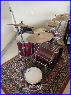 Pearl 5-Piece Export Drum Set w Extra Cymbals