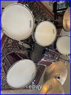 Pearl 5-Piece Export Drum Set w Extra Cymbals