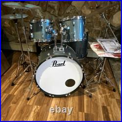 Pearl Acoustic Drum Kit with Bass, Snare, Tom, Floor Tom & Cymbal