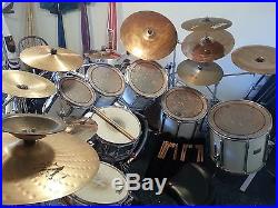 Pearl BLX 10pc drum set with HDW and Cymbals