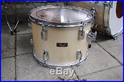 Pearl Big Beat Silver Silk Fiberglass Drum Set 1970s