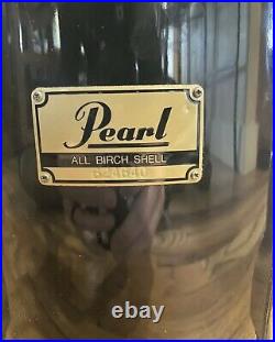 Pearl Blx Birch 3 Pc Drumset 13 High Tom, 14 Low Tom, 22 Bass Drum