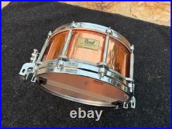 Pearl C-914D Free-Floating Copper 14x6.5 Snare Drum (1st Gen) READ