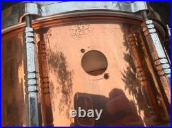 Pearl C-914D Free-Floating Copper 14x6.5 Snare Drum (1st Gen) READ