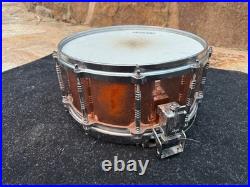Pearl C-914D Free-Floating Copper 14x6.5 Snare Drum (1st Gen) READ