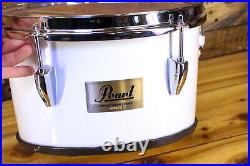 Pearl Competitor Marching Tom Set Pure White (#33) 8,10,12 set